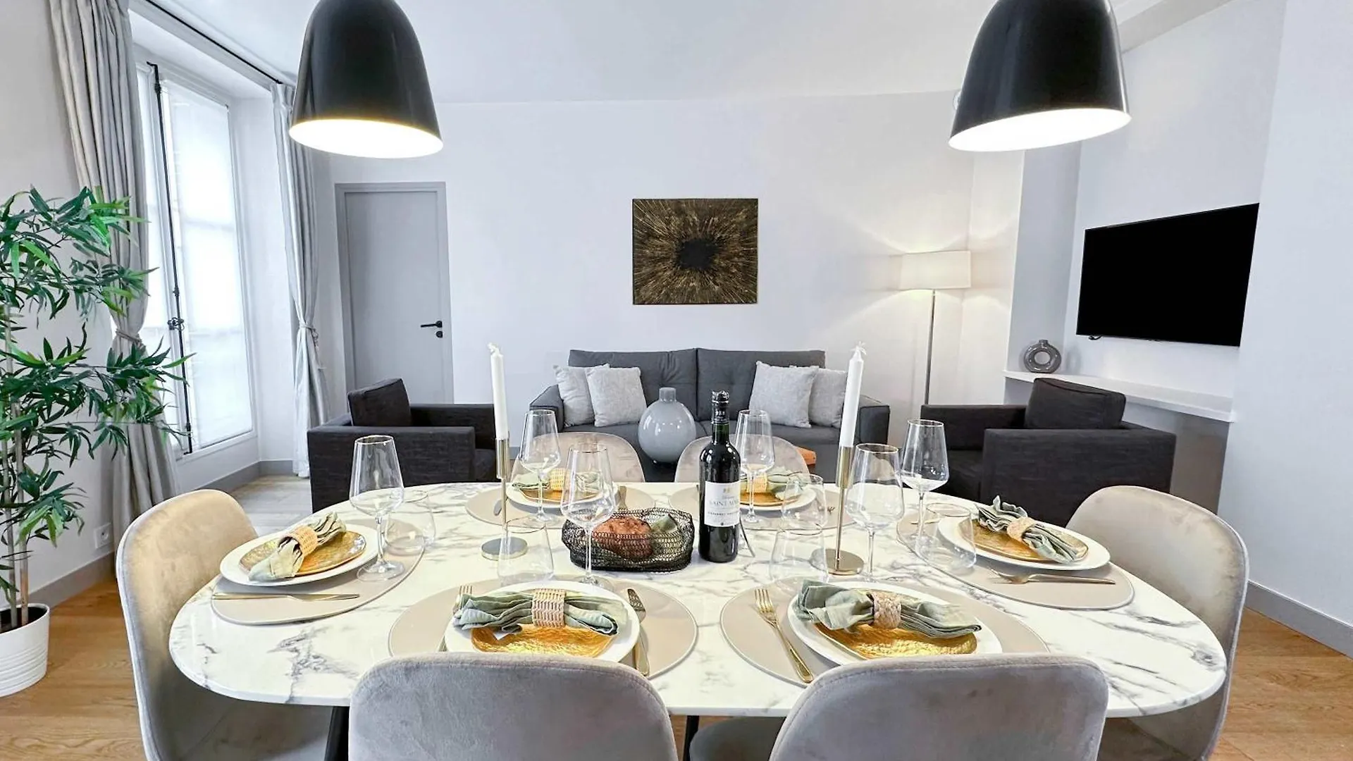 Apartmán Luxembourg Garden Family Flat Delight